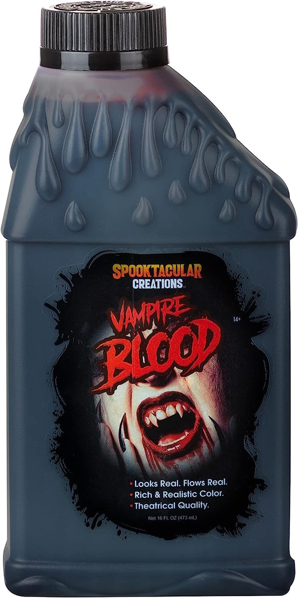 Horror blood spatter halloween reusable 9” straw - individually packag –  Mail it! mailers and more