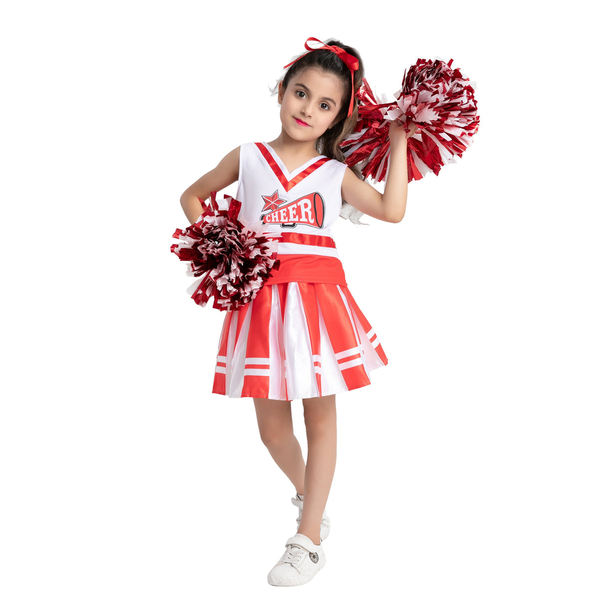 Spooktacular Creations Child Girl Blue Cheerleader Costume