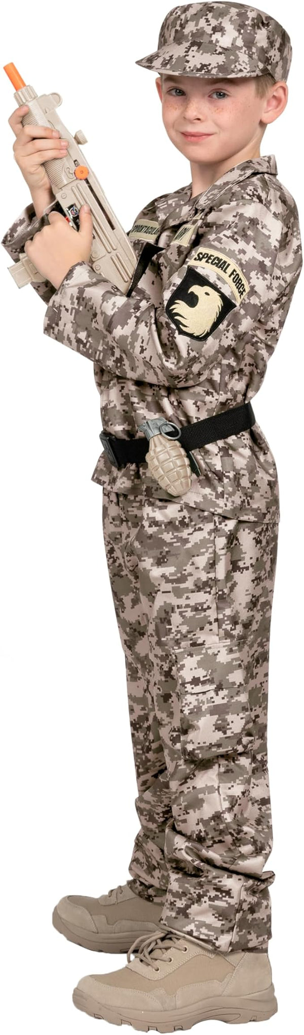 Army Halloween Costume for Boys, Desert