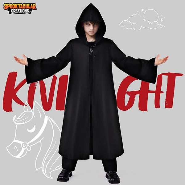 Boys Halloween Costumes, Kids Knight Cloak