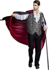 Halloween Vampire Costume, Silver