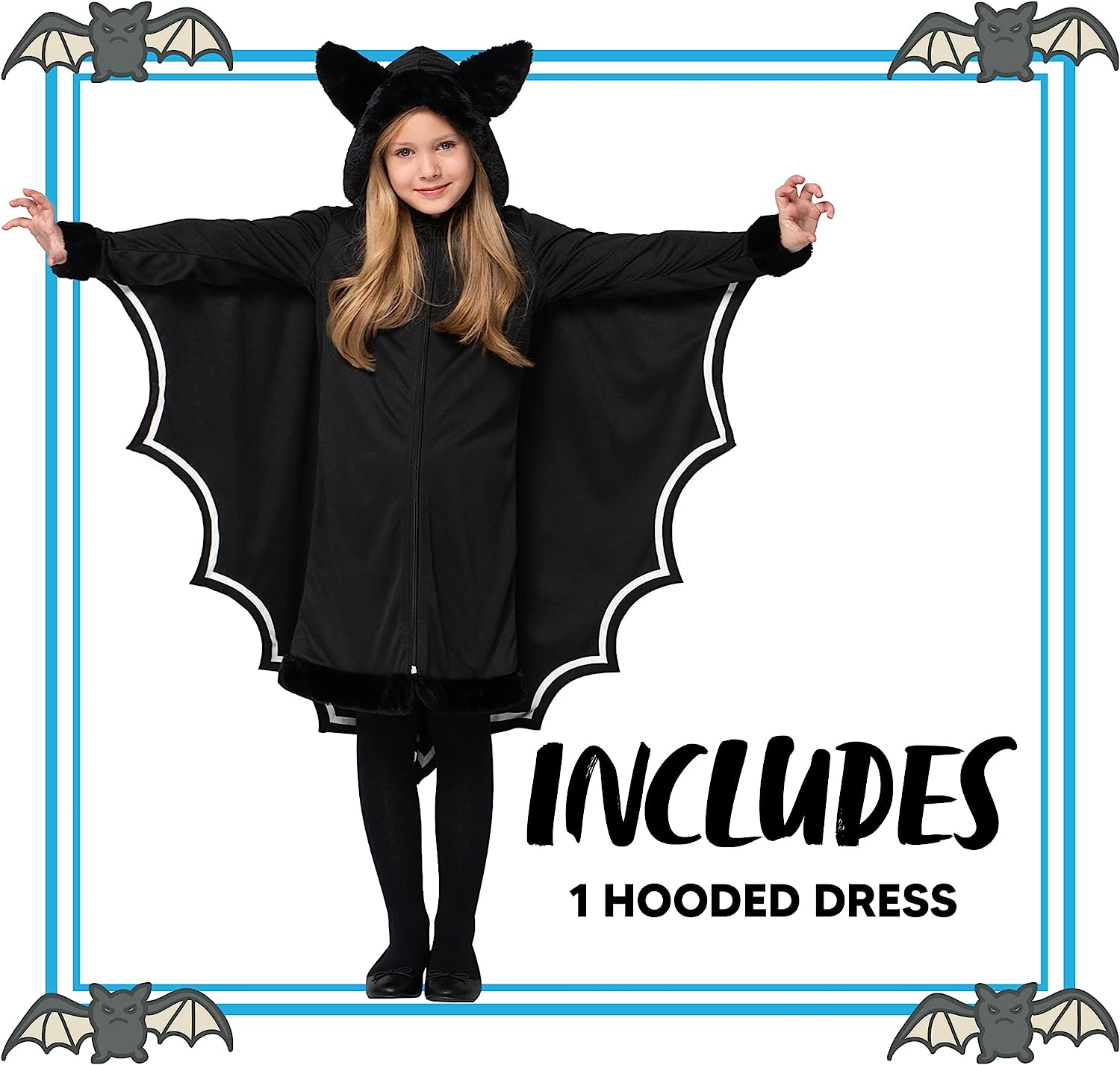 black bat costume