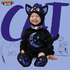 Halloween Unisex Baby Black Cat Costume