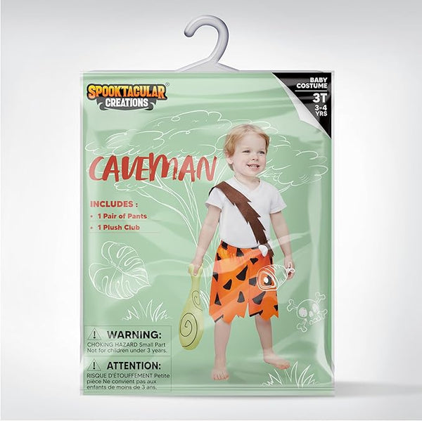 Halloween Toddler Caveman Costume