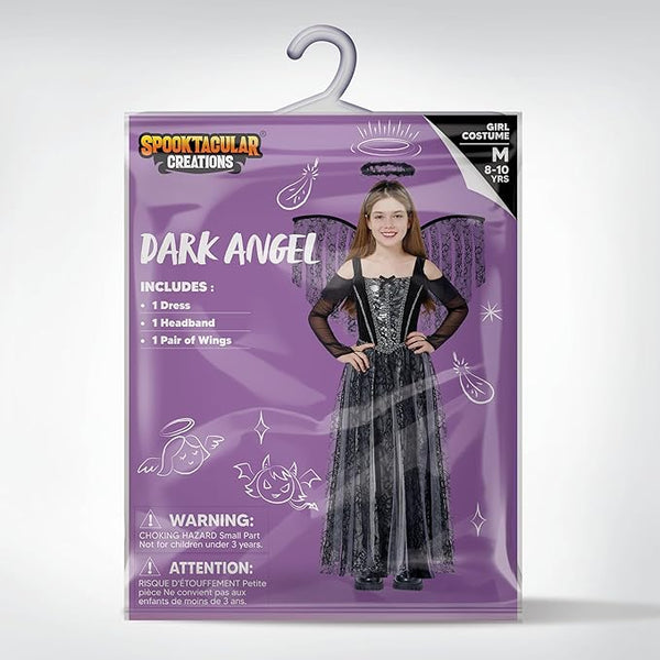 Halloween Dark Angel Girls Costume