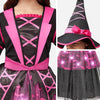 Halloween Witch Costume Kids, Pink