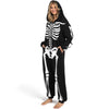 Adult Skeleton Halloween Costumes For Women Glow in the Dark Jumpsuit Pajama