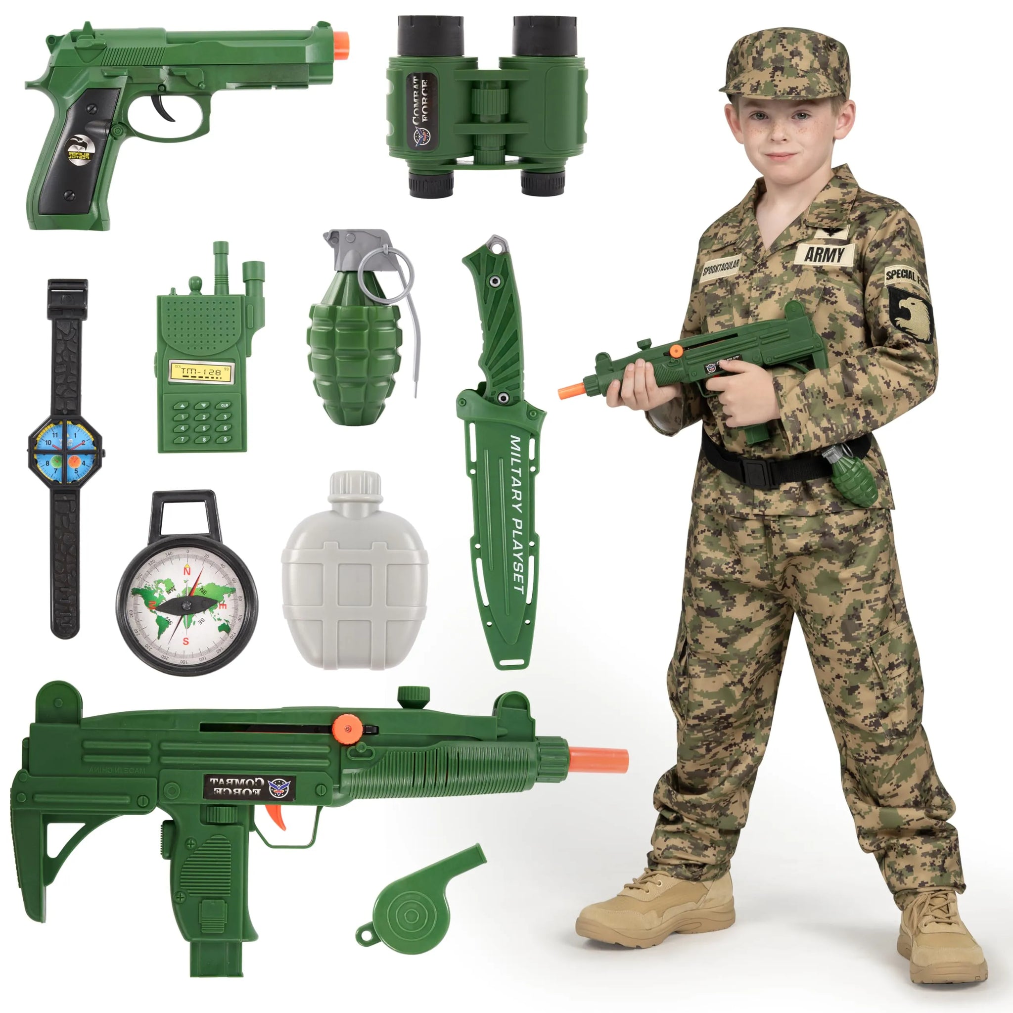 Army Costume for Kids Soldier Costume Military