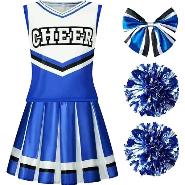 Cheerleader Costume for Girls, Cute Cheerleading Outfit | Spooktacular ...