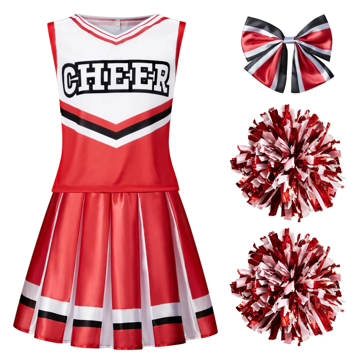 Cheerleader Costume for Girls, Cute Cheerleading Outfit | Spooktacular ...