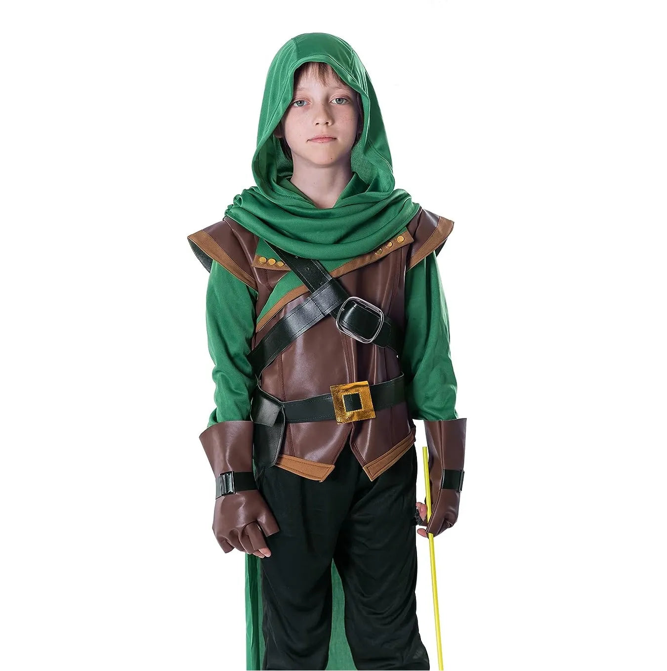 Child Boys Teen Prince Of Thieves Robin Hood Fancy Dress Costume