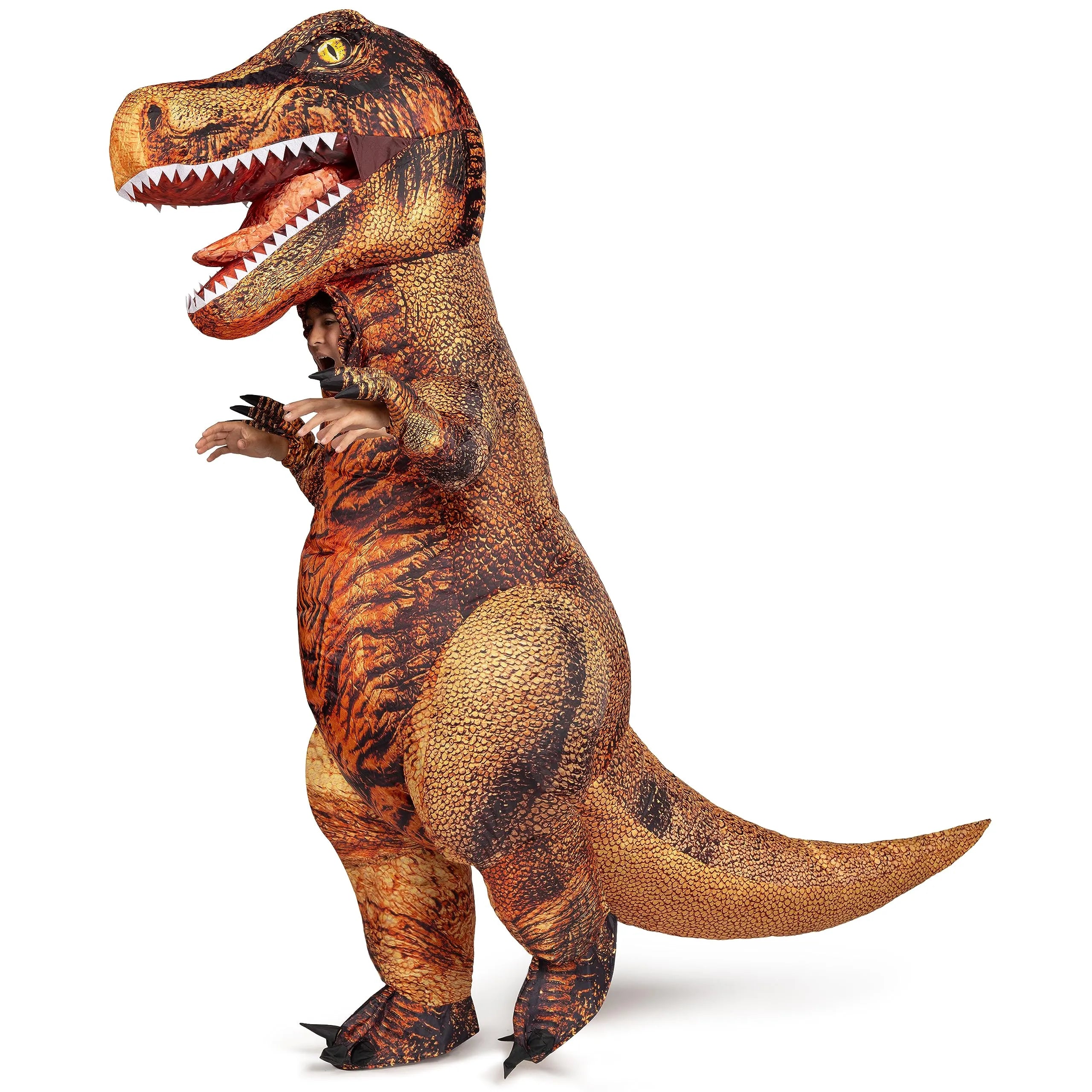 Halloween costume inflatable bundle selling dragon and t rex