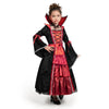 Girls Gothic Vampire Costume for Girls Halloween Dress Up