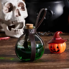 Halloween Dark Cork Potion Bottle