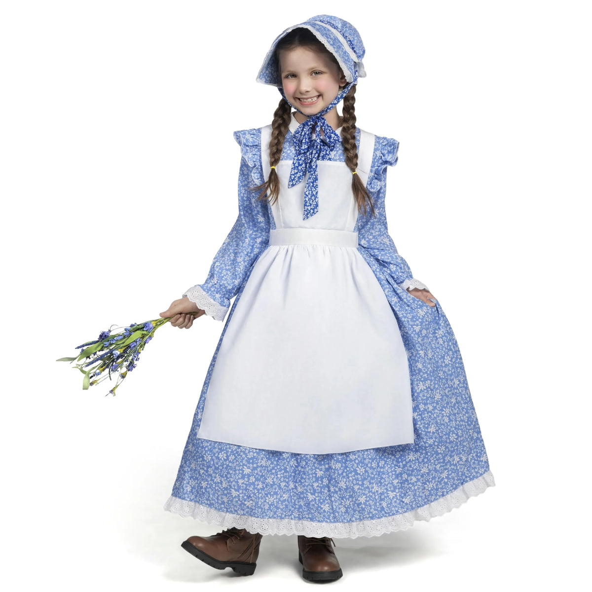 Pioneer Girl Costume, Colonial Dress Costume for Girls | Spooktacular ...