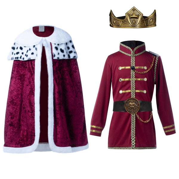 Prince Costume for Boys, Regal Prince Outfit, King Costume