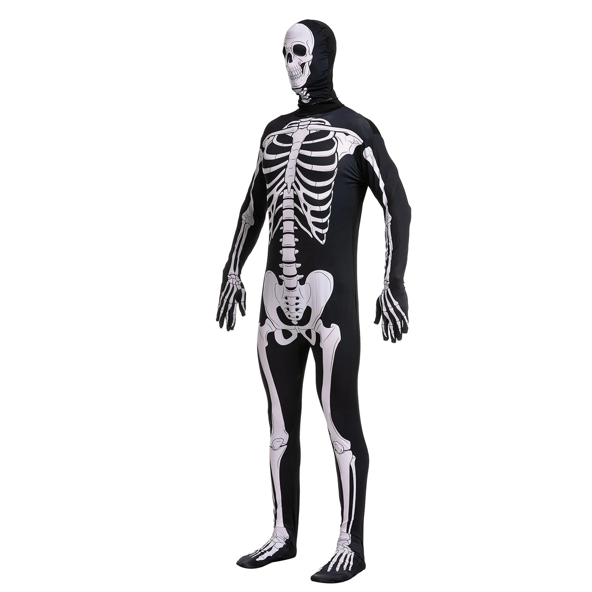 Skeleton Bodysuit Costume- Men- SPOOKTACULAR | Spooktacular Creations