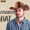 Western Brown Cowboy Halloween Hat for Adults and Kids Accessory