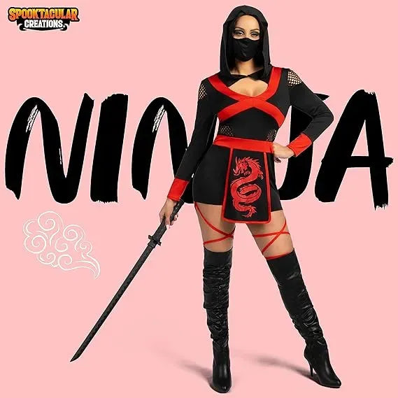 black ninja mask cartoon