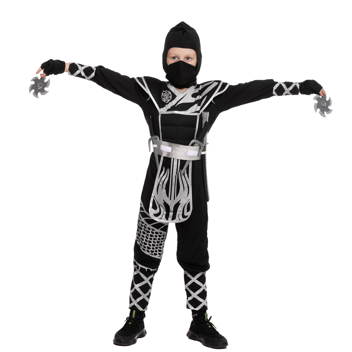 Black Ninja Deluxe Costume Set- SPOOKTACULAR | Spooktacular Creations