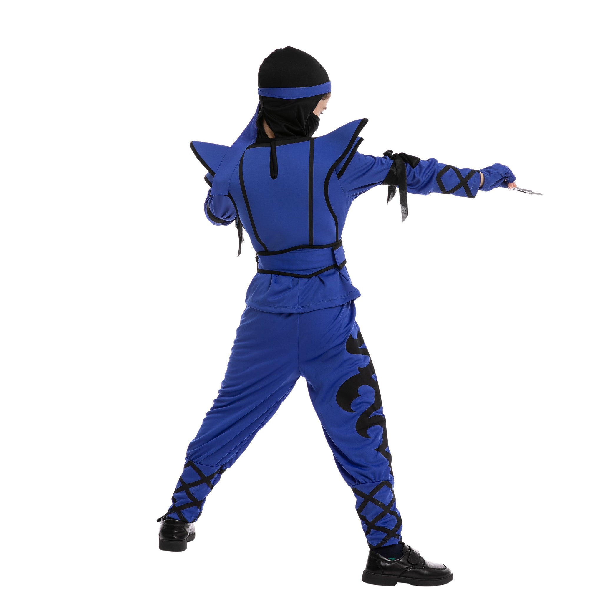 Syncfuns Kids Birdy Blue Ninja Costume with Accessories for Boys