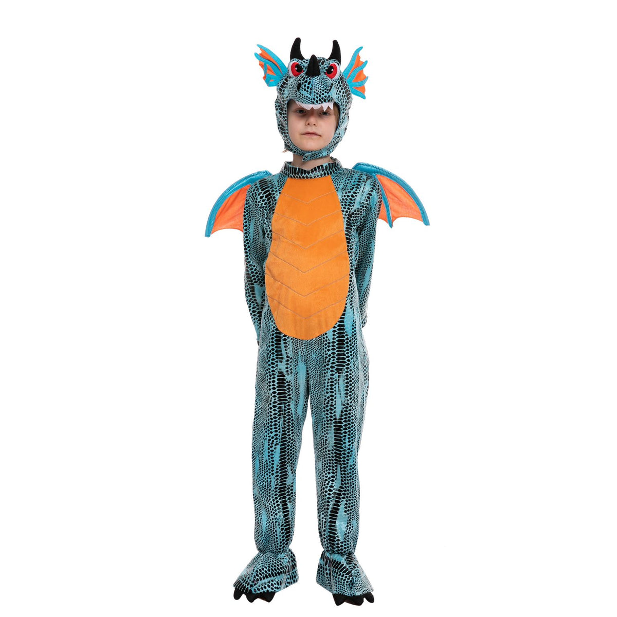 Child Unisex Dragon Blue Costume- SPOOKTACULAR | Spooktacular Creations