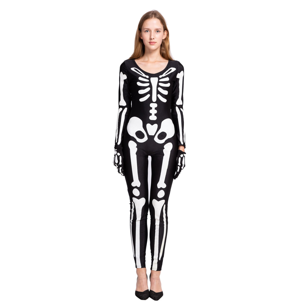 Glow in The Dark Skeleton Bodysuit Costumes - Adult | Spooktacular ...