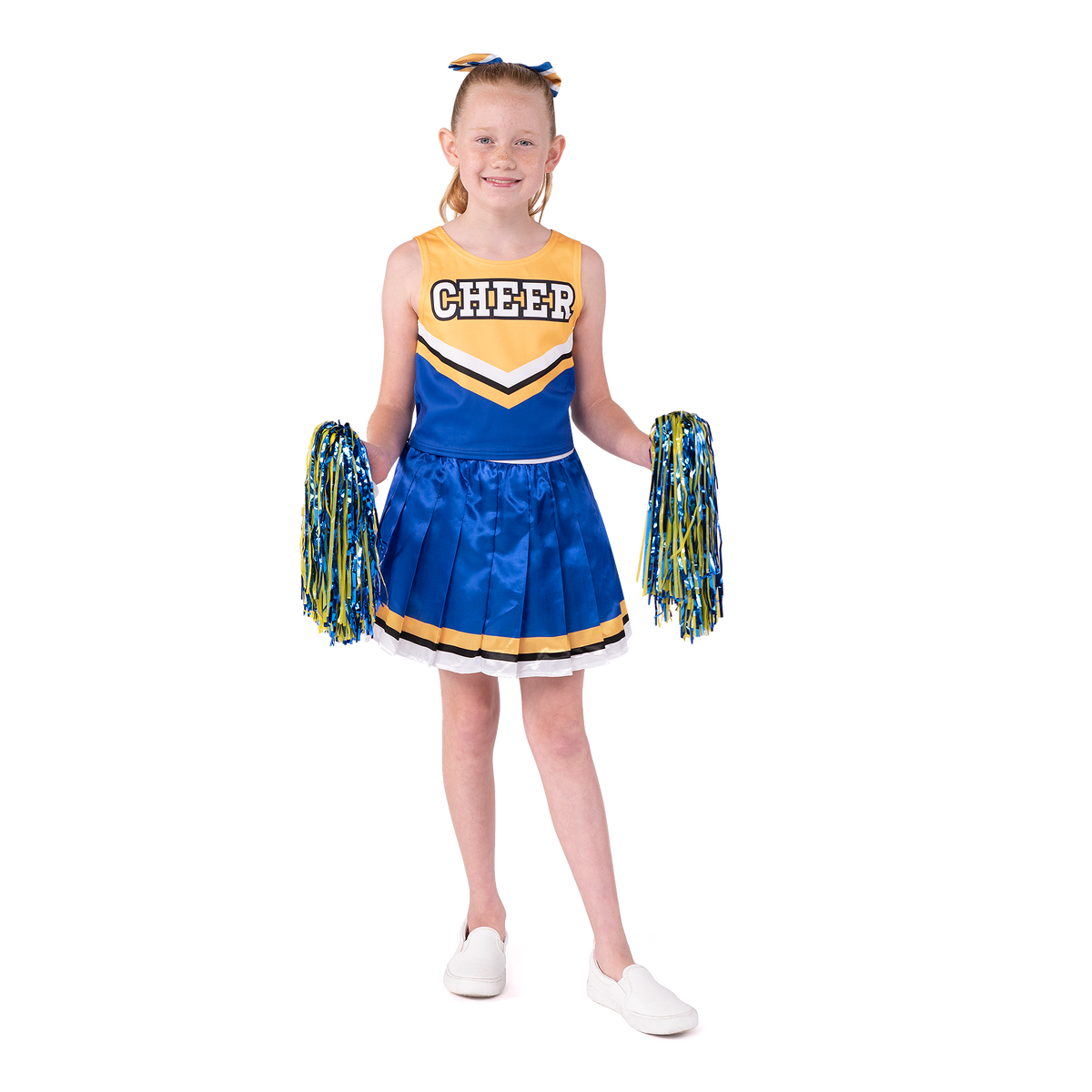 Blue Cheerleader Costume - Child | Spooktacular Creations