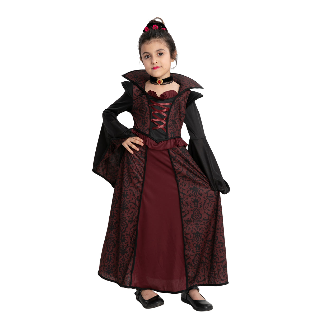 Royal Vampire Costume Cosplay, Child | Spooktacular Creations