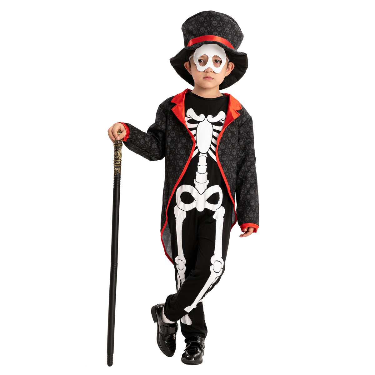 Happy Glow in the Dark Skeleton Costume Cosplay- Child | Spooktacular ...