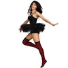 Women Over the Knee Striped Thigh High Costume Accessories Stockings for Women and Girls