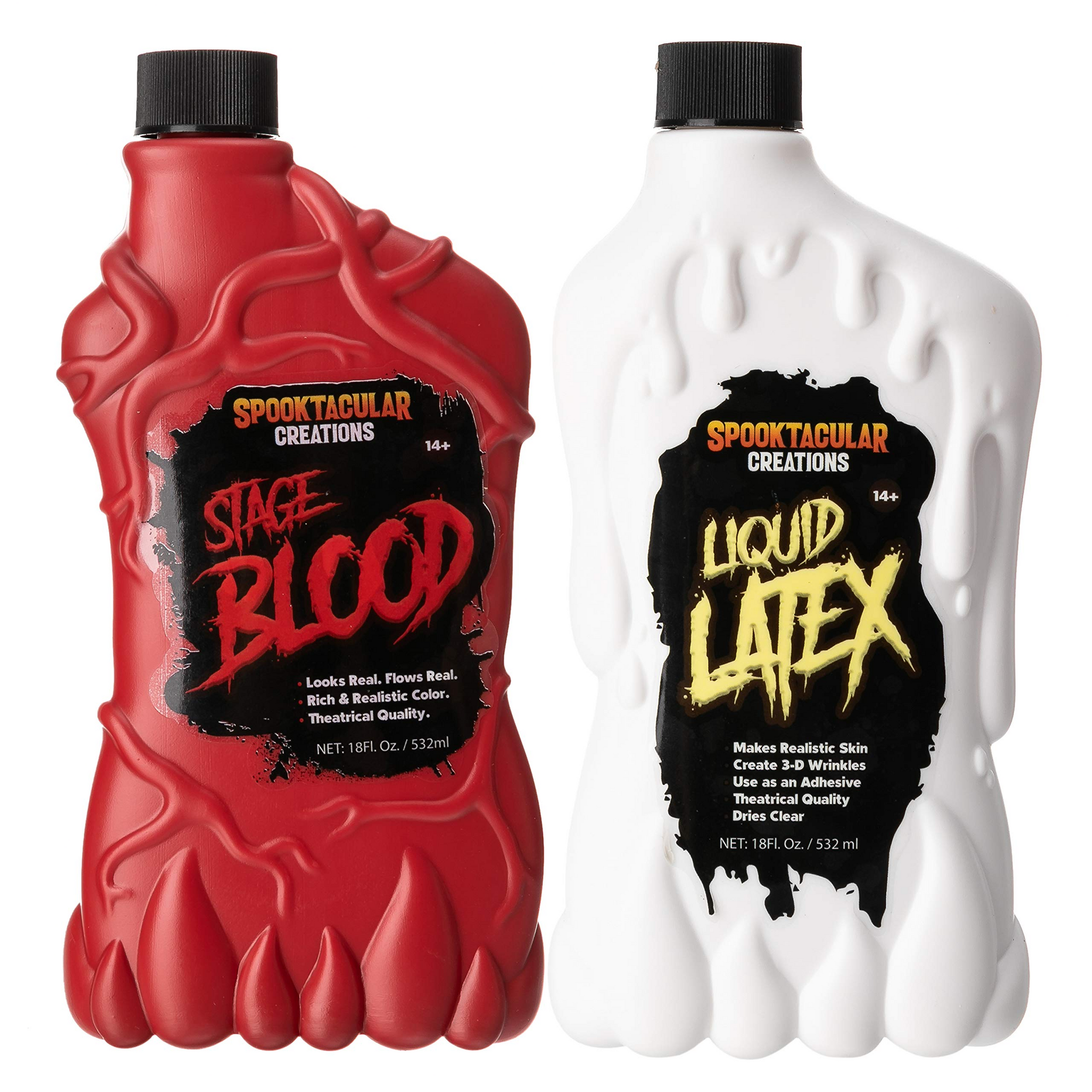 Liquid Latex Rubber. For Prosthetic Costume and Craft Applications.