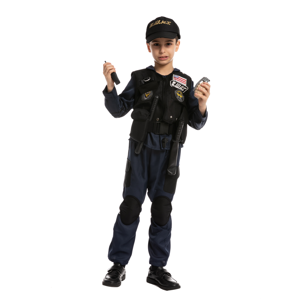 Child Boy SWAT Police Costume - SPOOKTACULAR | Spooktacular Creations