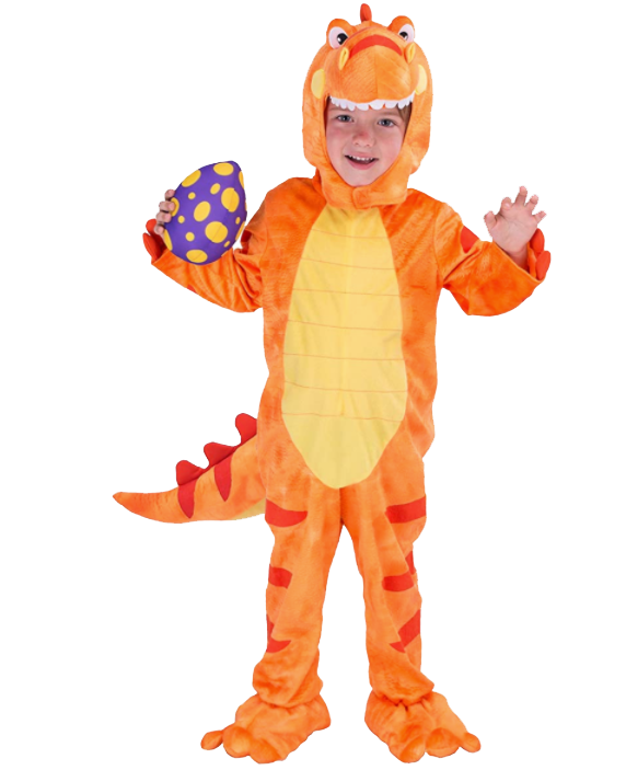 Orange T-Rex Costume - Child | Spooktacular Creations